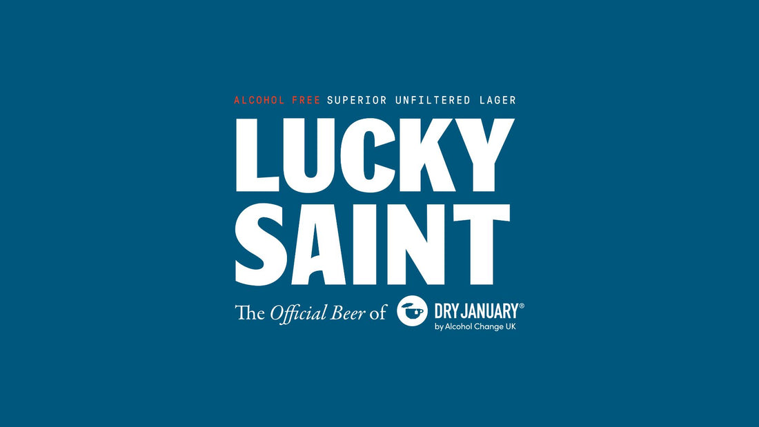 Lucky Saint is the Official Beer of Dry January