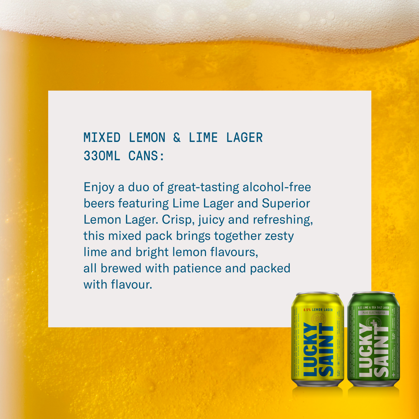 Mixed: Lemon, Lime & Sea Salt Cans